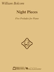 cover Night Pieces piano sheet music cover